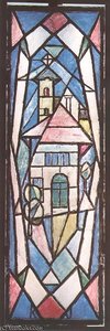 Triple Stained Glass Window I — Janos Kmetty