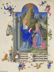 The Visitation — Limbourg Brothers