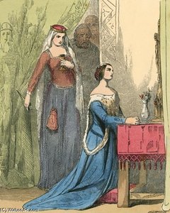 The Queen Offering The Poison To Fair Rosamond — John Absolon