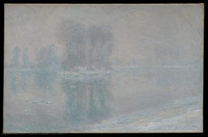 Ice Floes — Claude Monet, Impressionism