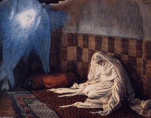 Annunciation, Illustration For 'the Life Of Christ' — Jacques Joseph Tissot