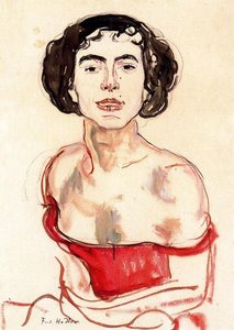 Study Of A Spanish Dancer — Ferdinand Hodler
