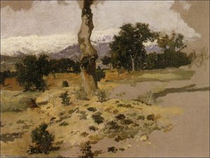 Paisaje De El Pardo — Manuel Benedito Vives