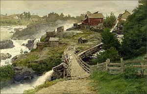 Hønefos 2. September 1893 — Hans Fredrik Gude