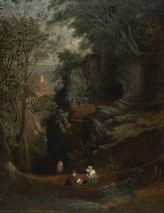 Landscape Near Clifton — James Francis Danby, Romanticism