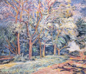 Landscape With Trees — David Davidovich Burliuk
