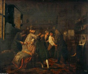 Operations In A Surgery — Jan Josef Horemans The Elder