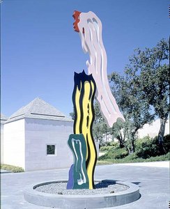 Knapp Brushstroke Skulptur