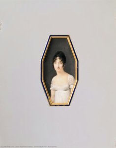 Portrait of Elisa Bonaparte