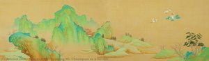 Enjoying Mt. Cheongsan As A Hermit — Seo, Eun-ae, Contemporary Realism