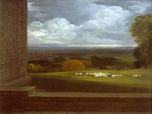View From The Terrace At Windsor — Benjamin West