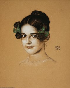 Portrait Of Marie Stuck — Franz Ritter Von Stuck