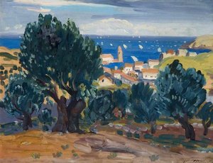 Olives At Collioure — James Dickson Innes