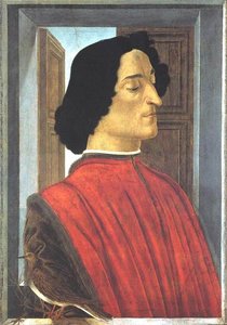 Portrait Of Giuliano De' Medici — Sandro Botticelli, Early Renaissance
