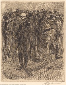 In The Crowd — Paul Albert Besnard