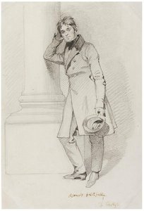 Portrait Of Thomas Carlyle, Historian And Philosopher — Daniel Maclise