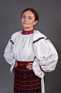 AIEVEA collection; \nTransylvania traditional shirt;\nbased on artefact of the National Museum of the Romanian Peasant