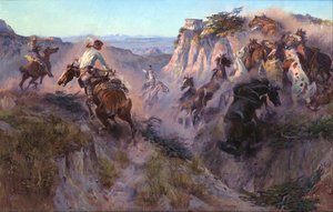 Cazadores de caballos salvajes