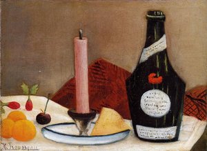 The Pink Candle — Henri Julien Félix Rousseau (le Douanier)