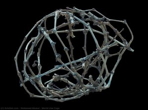 World Like Cage — Mohamed Abusal, Contemporary Sculpture