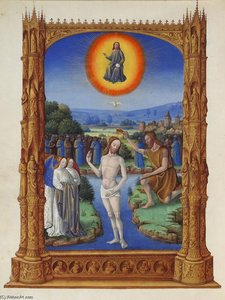 The Baptism Of Christ — Limbourg Brothers