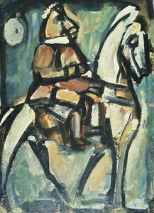 The Horseman (le Pere Ubu On Horseback) — Georges Rouault