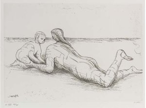 Plate Xix, From Mother And Child — Henry Moore