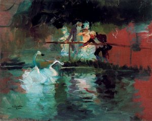 Cisnes — Manuel Benedito Vives