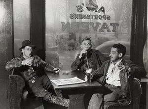 Having A Beer In Art's Sportsmen's Tavern In Cole Chester, Connecticut, On A Rainy Day — Jack Delano