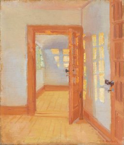 English Interior. Brøndum's Annex — Anna Ancher