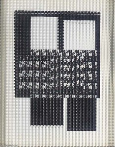 Vibrationsbild — Victor Vasarely