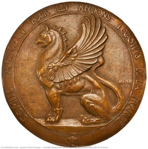 Comité Américain Pour Les Régions Dévastées De La France — James Earle Fraser, American West