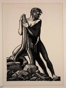 Let Me Look Back Upon Thee, O Thou Wall — Rockwell Kent