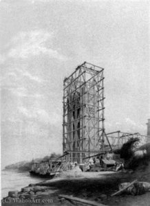Britannia bridge, carnarvon tower