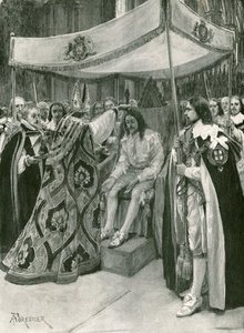 The Anointing Of Charles I — Amédée Forestier