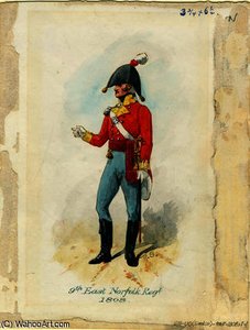 9th East Norfolk Regiment — Richard Simkin