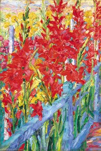 Irises — Emile Nolde, German Expressionism