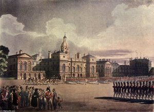 Mounting Guard, St James's Park — William Henry Pyne