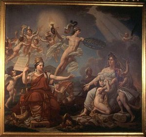 Le Génie De La France Anime Les Arts, Protège L'humanité — Antuan Žan Gro
