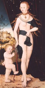 Venus And Cupid — Lucas Cranach The Elder