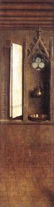 Die Niße Mit Waschbecken Aus Dem Großen Werk Von Jan Van Eyck — Jan Van Eyck