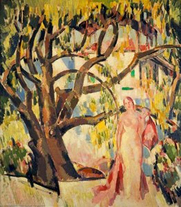The Log Cabin Houseboat — John Duncan Fergusson, Post-impressionism