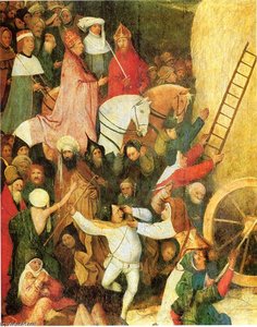 Haywain (detail) (11) — Hieronymus Bosch