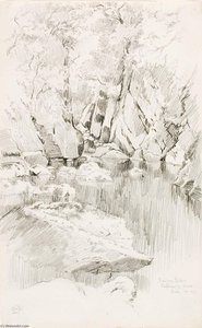 Fairy Glen, Bettws Y Coed — George Elbert Burr