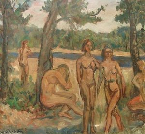 Nudes In Landscape — Valter Emerson Baum