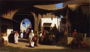 Dans La Ruelle — Charles Théodore Frère Dit Frère Bey
