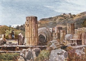 The Temple Of Hera At Olympia — John Fulleylove