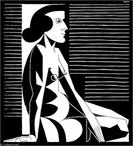 Female Nude — Maurits Cornelis Escher
