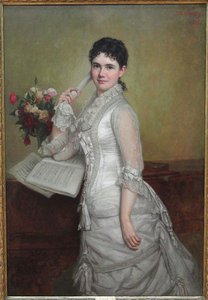 Miss Fanny Peabody — George Peter Alexander Healy