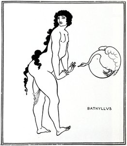 Bathyllus In The Swan Dance — Aubrey Vincent Beardsley